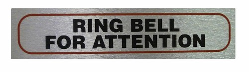 Weatherproof info signs ring - weatherproof,