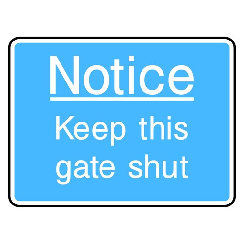 Notice keep this - notice,