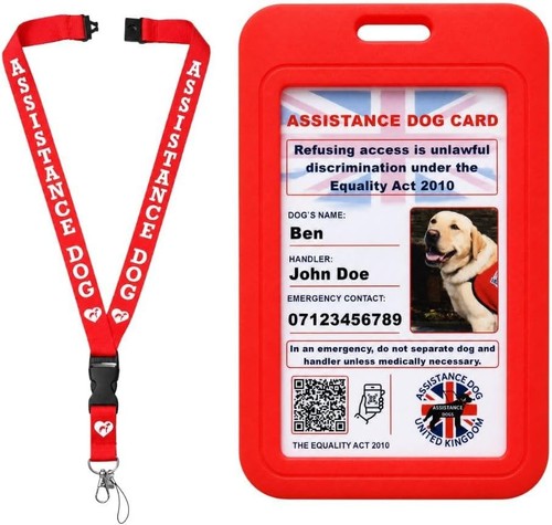 Personalised assistance dog - uk,