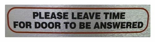 Weatherproof info sign leave - info,